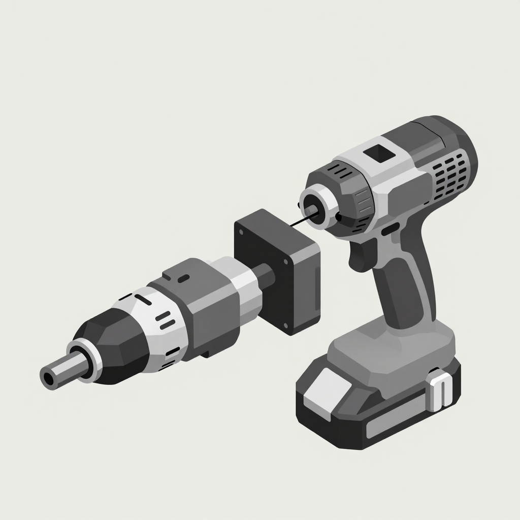 Craftsman and Black+Decker 20V cordless impact drivers with detached batteries, illustrative comparison